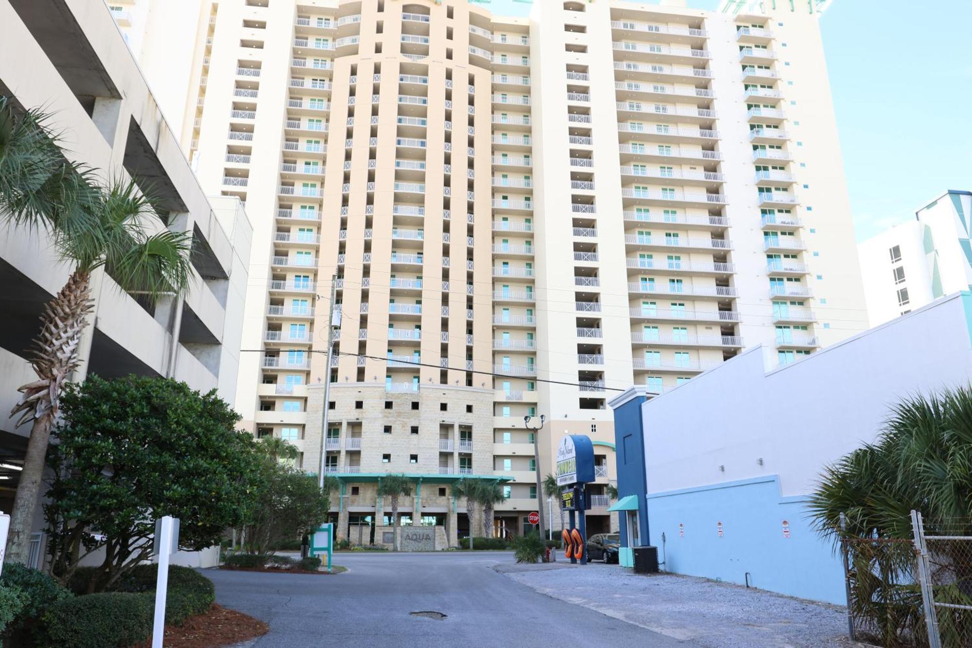 Aqua 1504 Beachfront Condo With Free Beach Chairs Panama City Beach Exteriér fotografie