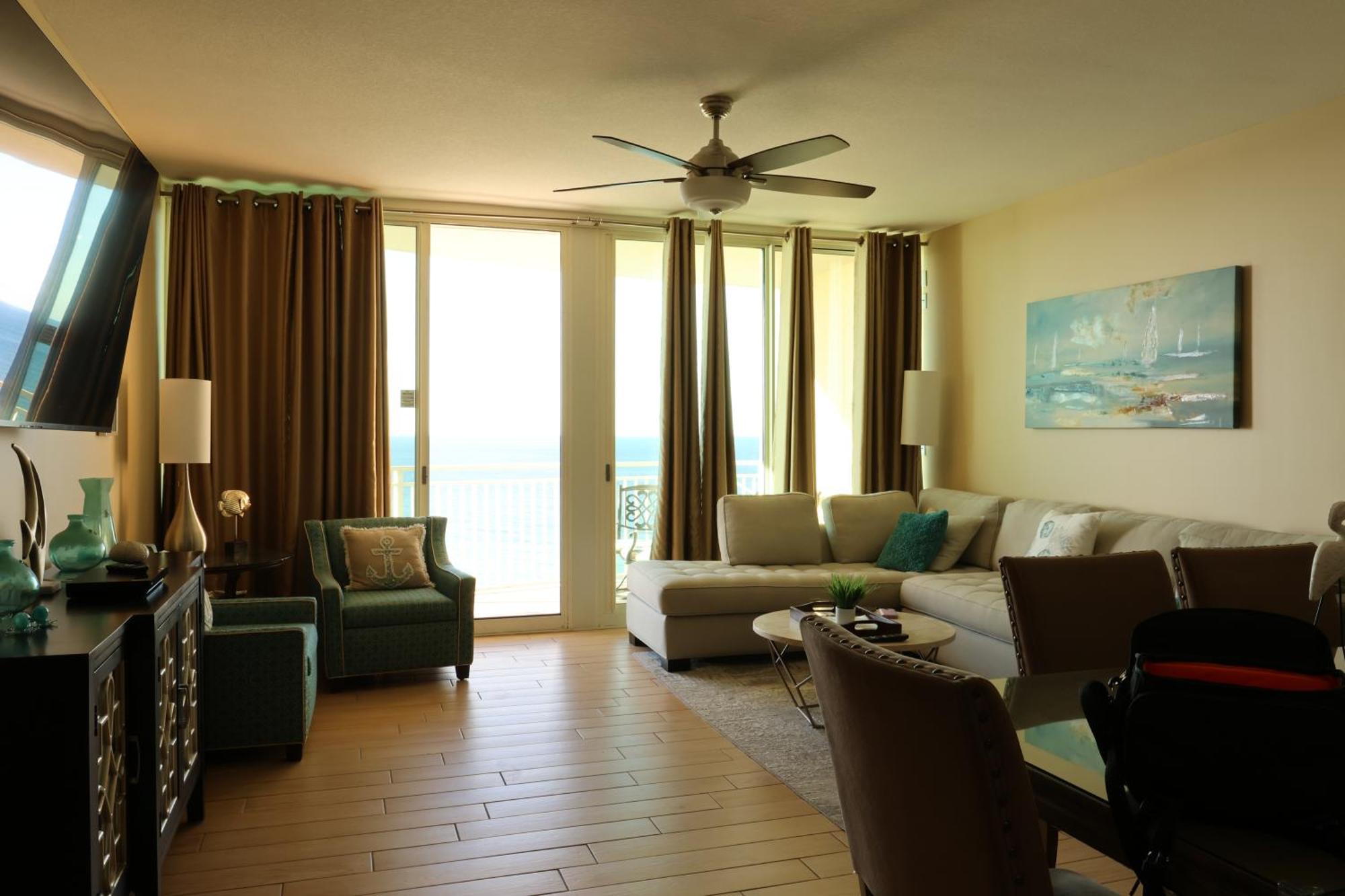 Aqua 1504 Beachfront Condo With Free Beach Chairs Panama City Beach Exteriér fotografie