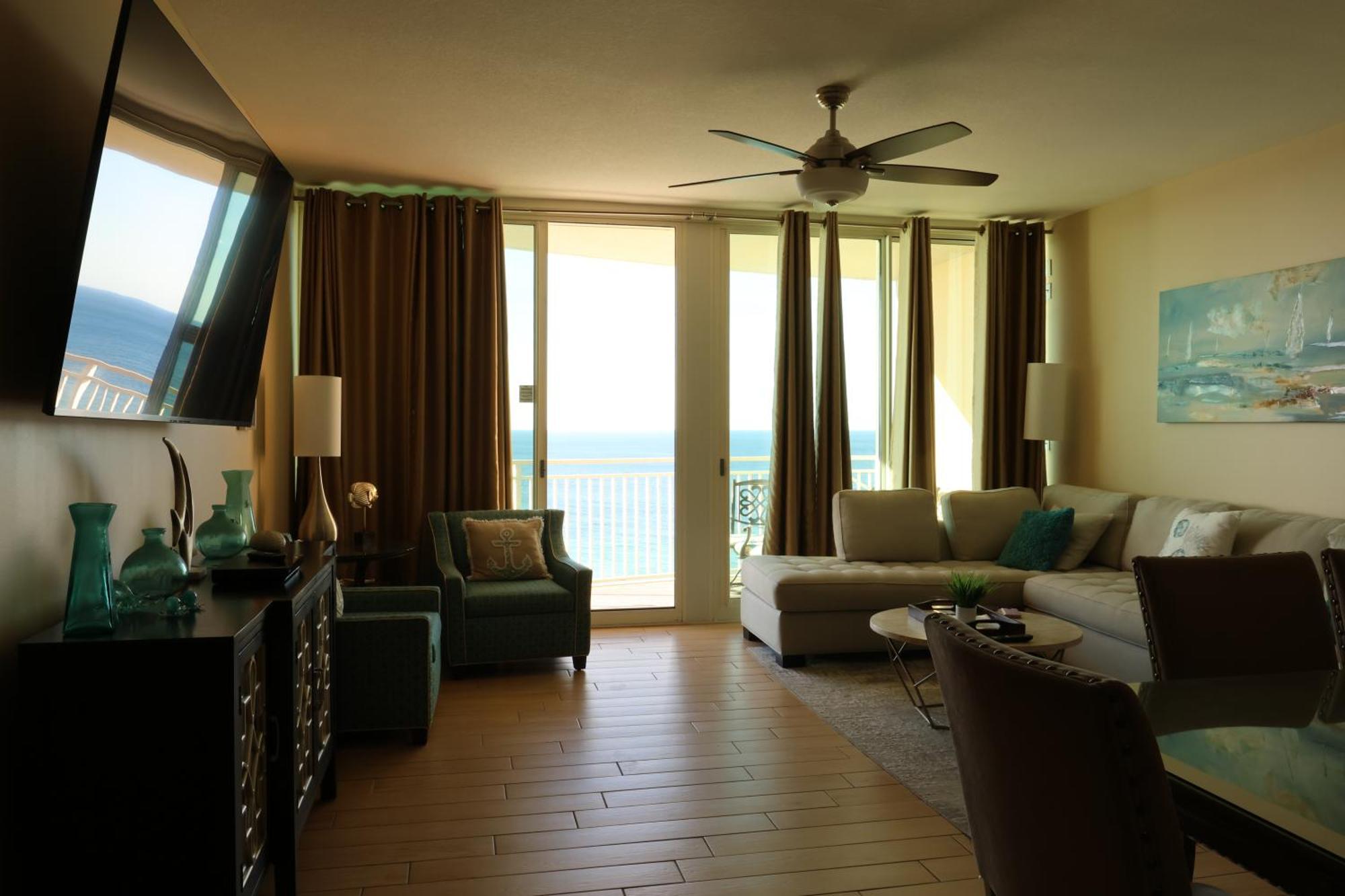 Aqua 1504 Beachfront Condo With Free Beach Chairs Panama City Beach Exteriér fotografie